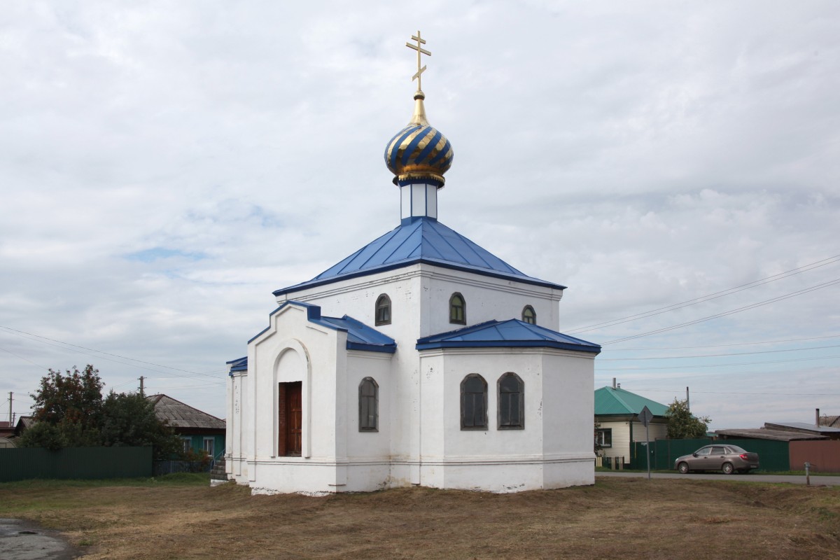 Церковь Вознесения Господня, Минино (Исетский район, Тюменская область). фасады, Вид с юго-востока
