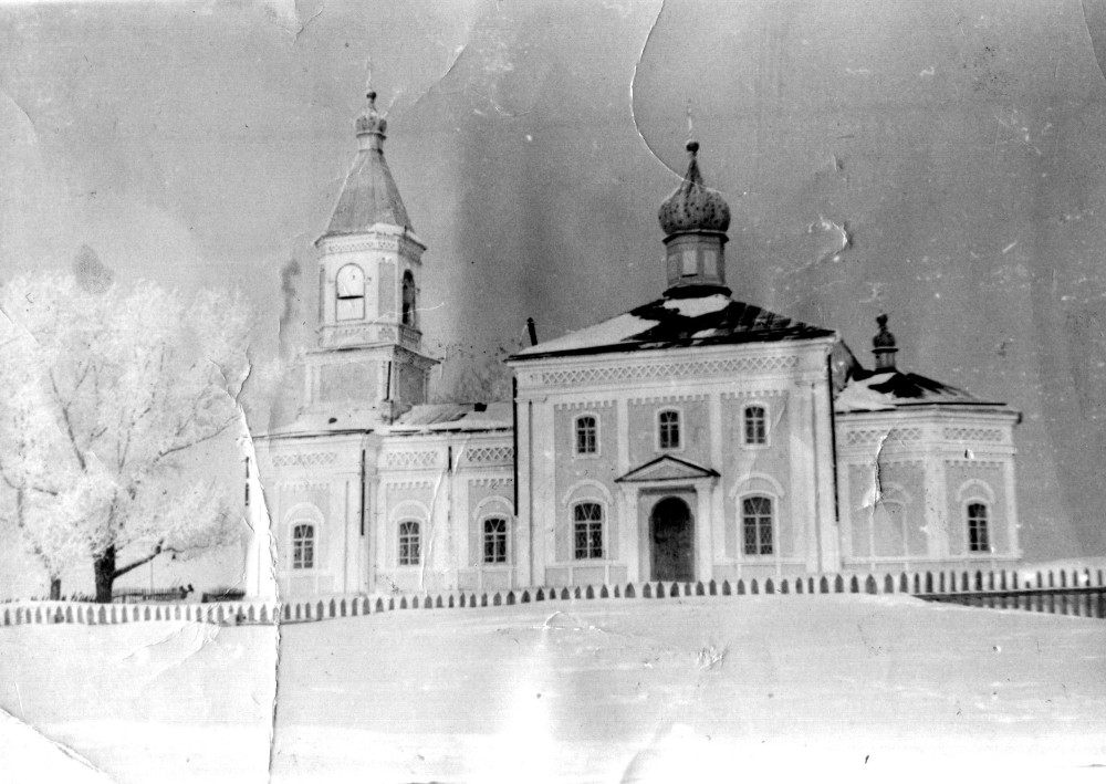 Суерка. Церковь Серафима Саровского. архивная фотография, Старое фото (до разрушения и восстановления)