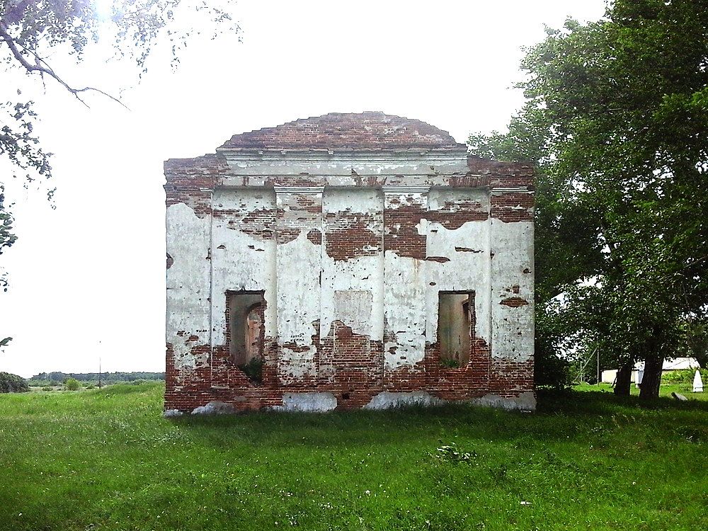 Церковь Казанской иконы Божией Матери, Верхние Пески (Катайский район, Курганская область). фасады, Восточный фасад