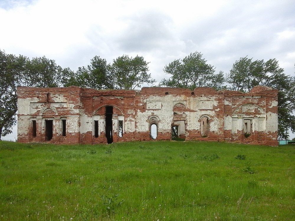 Церковь Казанской иконы Божией Матери, Верхние Пески (Катайский район, Курганская область). фасады, Южный фасад