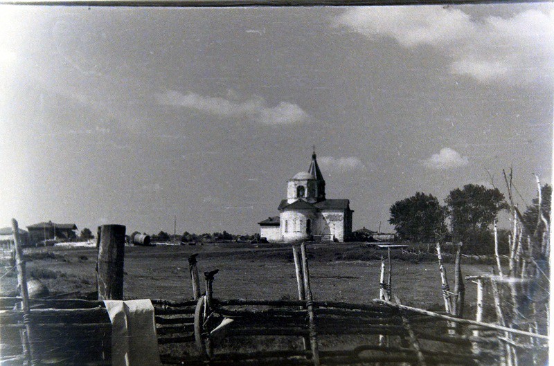 Балинское. Церковь Казанской иконы Божией Матери. архивная фотография, Фото советского периода из архива Андрея Секерина