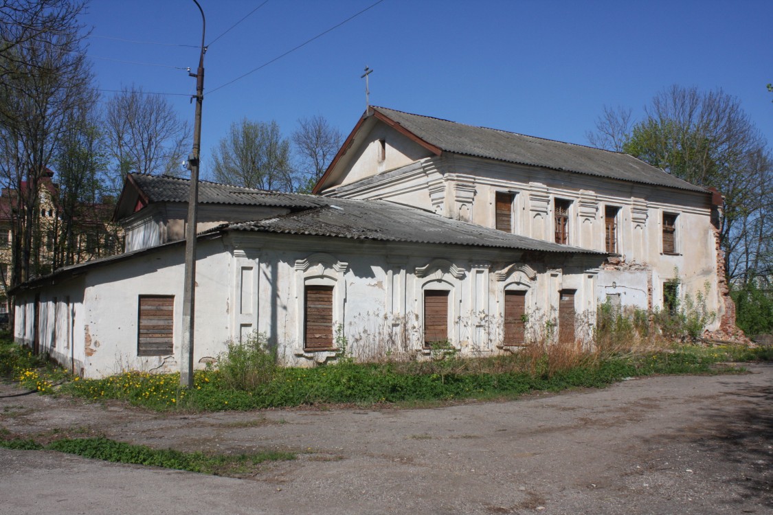 Остров. Церковь Покрова Пресвятой Богородицы. фасады