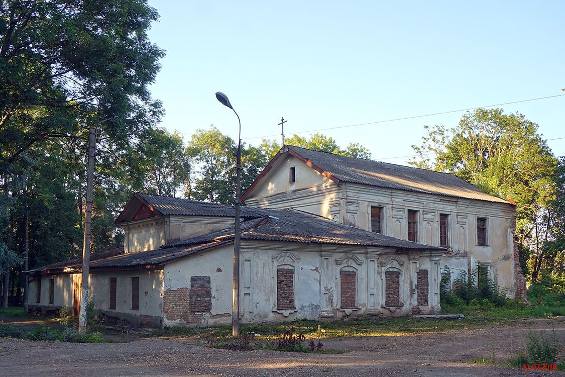 Остров. Церковь Покрова Пресвятой Богородицы. фасады