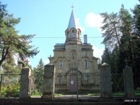 Пабраде. Церковь Сергия Радонежского