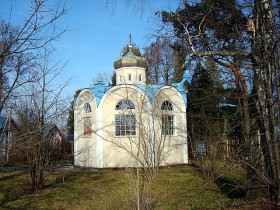 Микнишкес (Михново). Часовня Иоанна Кронштадтского