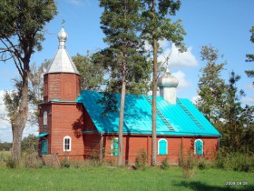 Гайлюнай (Лазарцы). Старообрядческая моленная Успения Пресвятой Богородицы