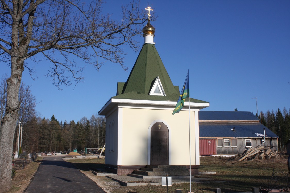 Часовня Николая Чудотворца на кладбище, Тучково (Рузский городской округ, Московская область). фасады