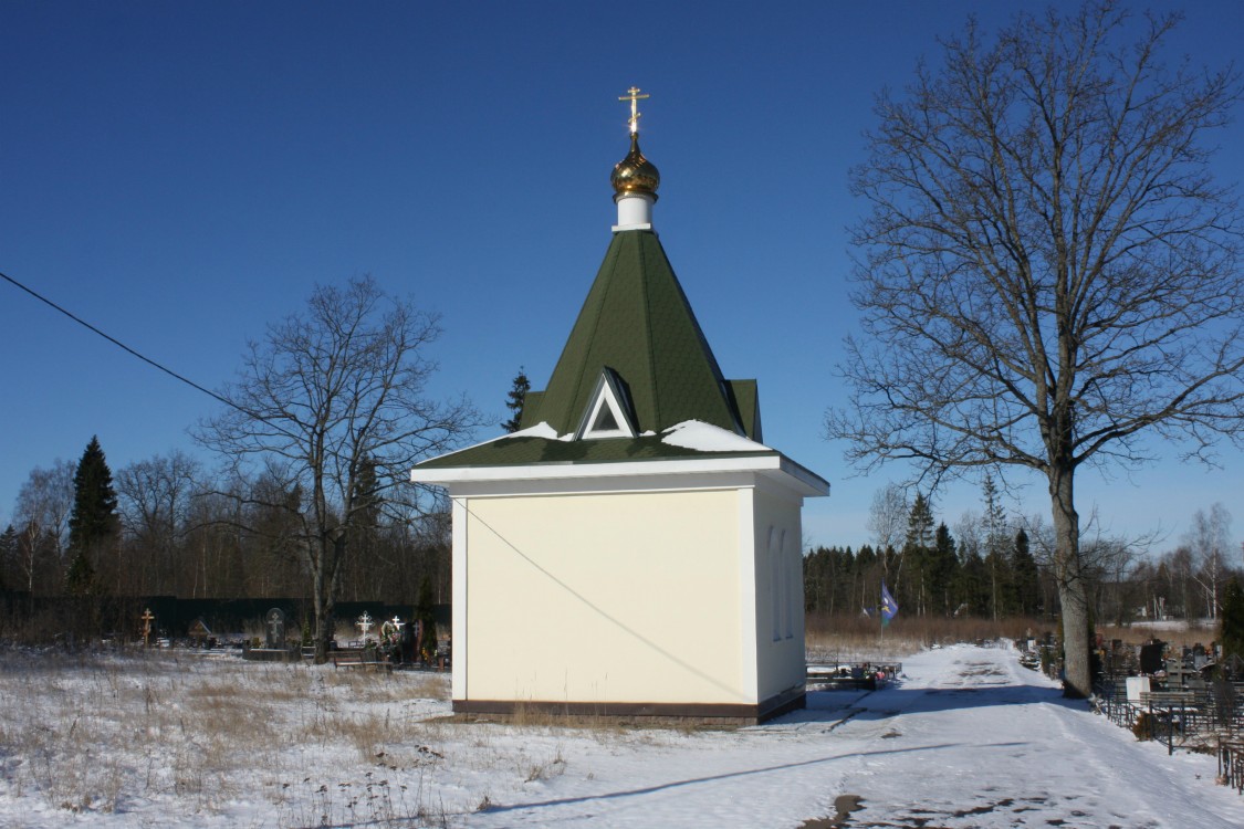 Часовня Николая Чудотворца на кладбище, Тучково (Рузский городской округ, Московская область). фасады