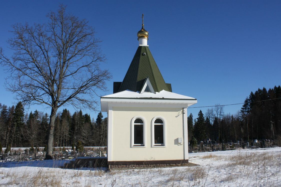 Часовня Николая Чудотворца на кладбище, Тучково (Рузский городской округ, Московская область). фасады