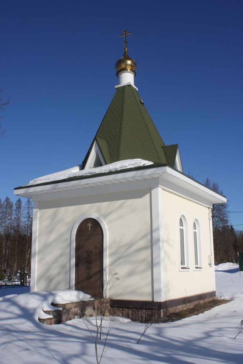 Часовня Николая Чудотворца на кладбище, Тучково (Рузский городской округ, Московская область). фасады