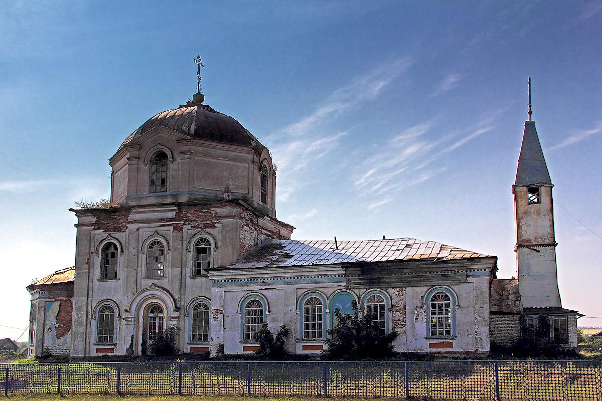 фасады. Церковь Петра и Павла, Слобода Петропавловская (Новошешминский район, Республика Татарстан)