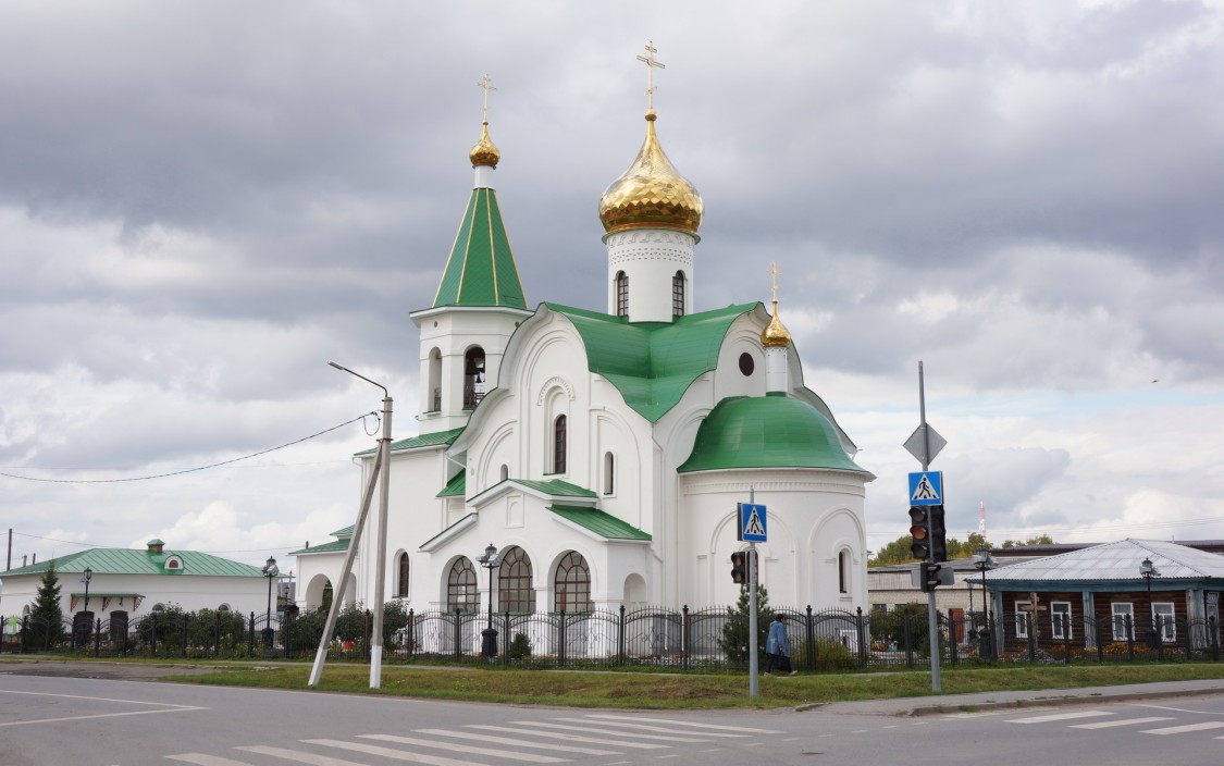 Церковь Покрова Пресвятой Богородицы, Аромашево (Аромашевский район, Тюменская область). фасады
