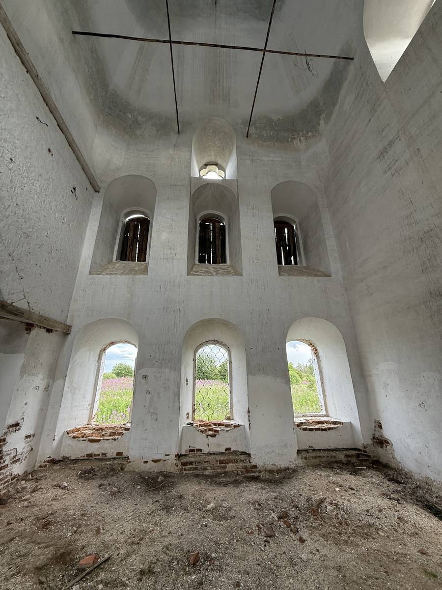 Церковь Прокопия и Иоанна Устюжских, Юровск (Уватский район, Тюменская область). интерьер и убранство, Южная стена основного объема