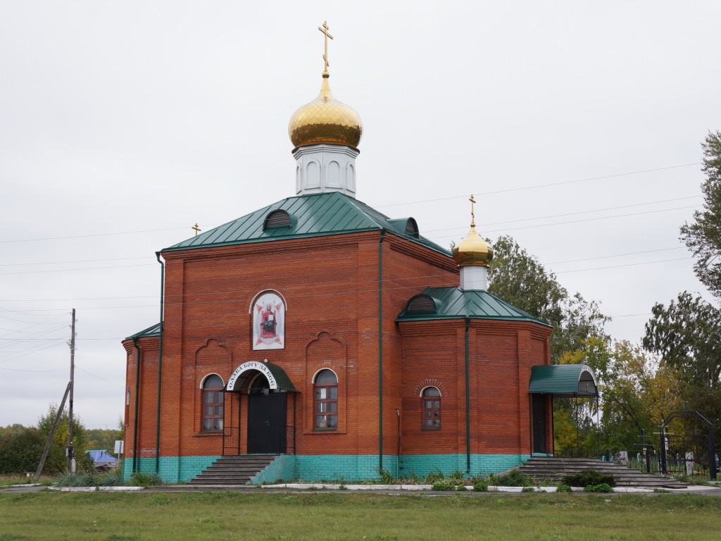 Церковь Иоанна Златоуста, Бигила (Заводоуковский городской округ, Тюменская область). фасады, Вид с северо-запада
