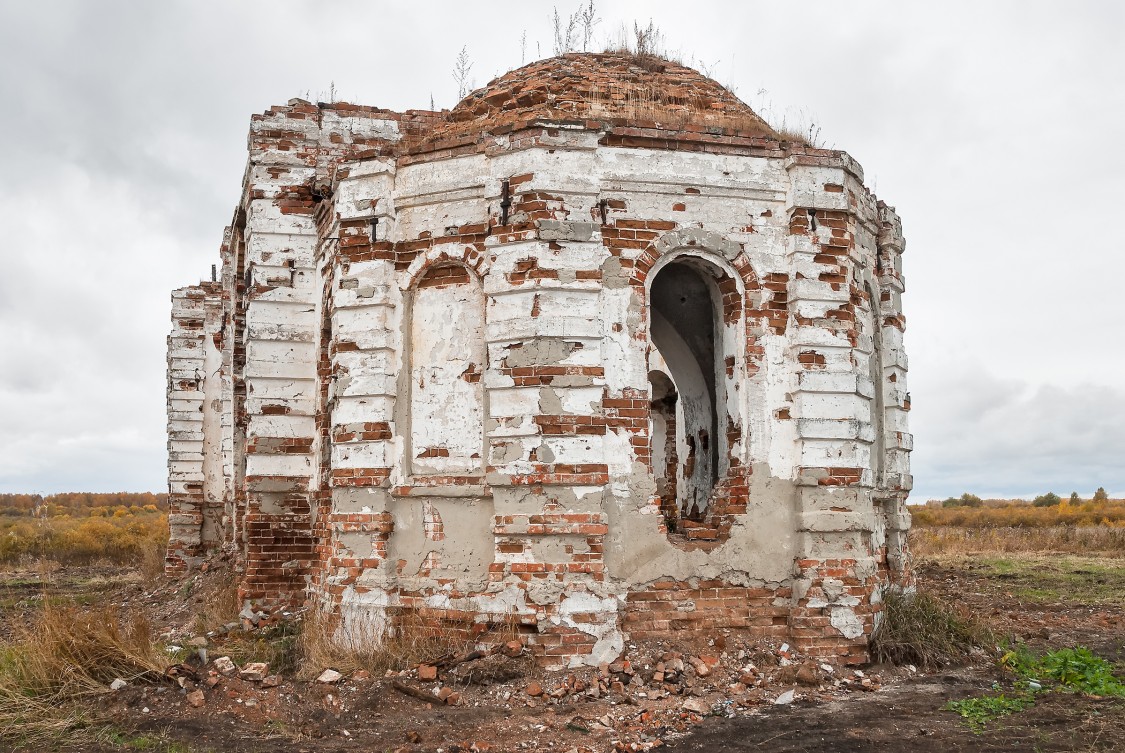 Церковь Казанской иконы Божией Матери, Романово (Ялуторовский район и г. Ялуторовск, Тюменская область). документальные фотографии
