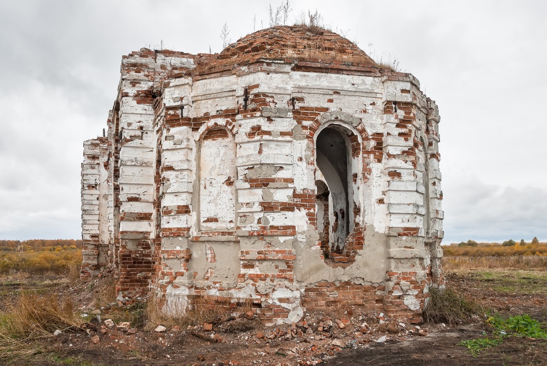 Романово. Церковь Казанской иконы Божией Матери. документальные фотографии