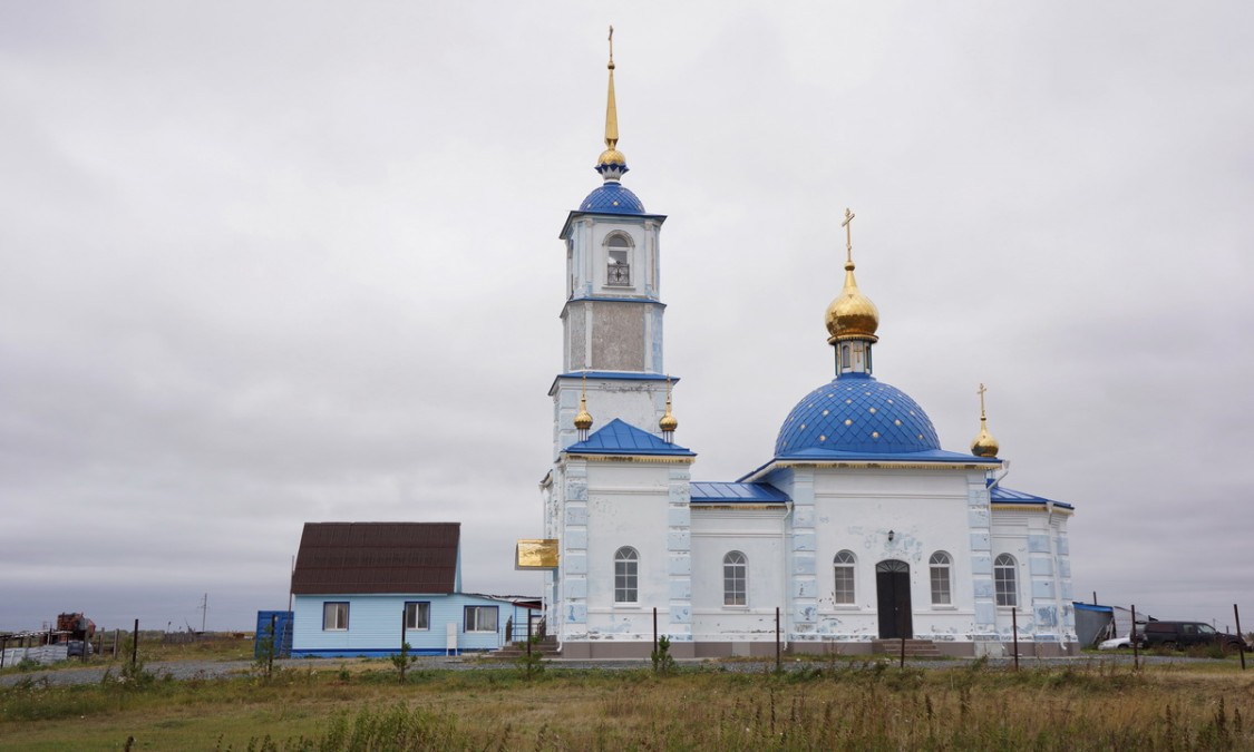 Церковь Казанской иконы Божией Матери, Романово (Ялуторовский район и г. Ялуторовск, Тюменская область). фасады