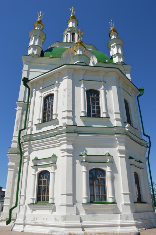Собор Сретения Господня (новый), Ялуторовск (Ялуторовский район и г. Ялуторовск, Тюменская область). фасады, Алтарная часть