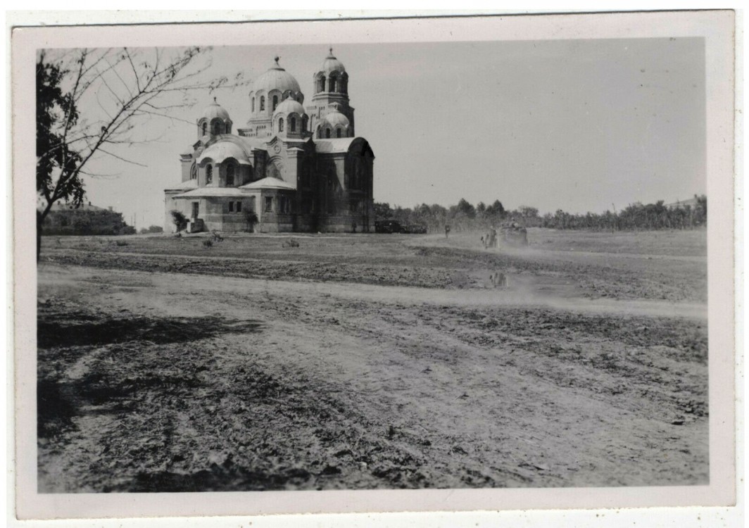 Собор Вознесения Господня, Бобринец (Кропивницкий район, Украина, Кировоградская область). архивная фотография, Фото 1942 г. с аукциона e-bay.de