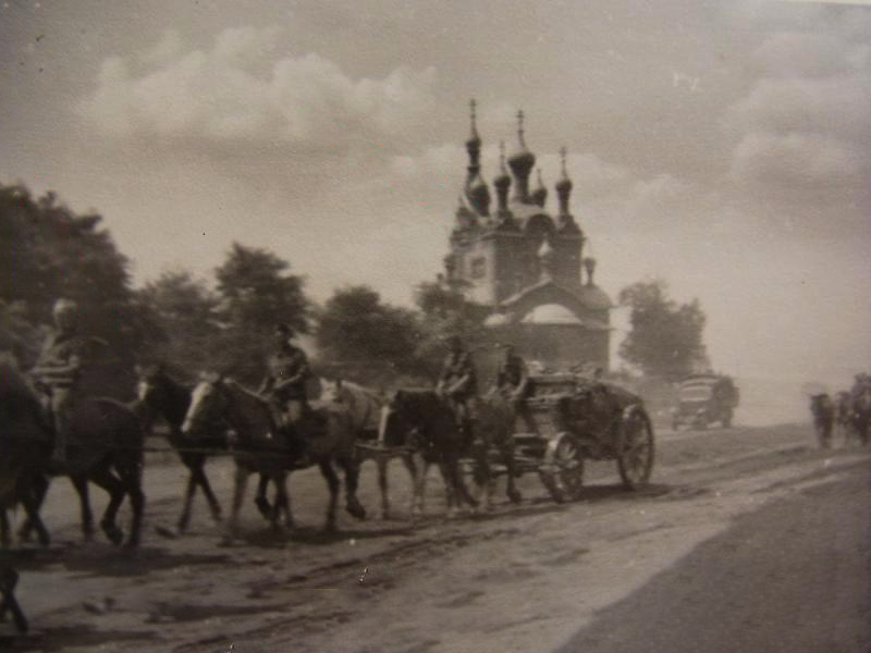 Покровка. Церковь Иоанна Богослова. архивная фотография, Фото 1941 г. с аукциона e-bay.de