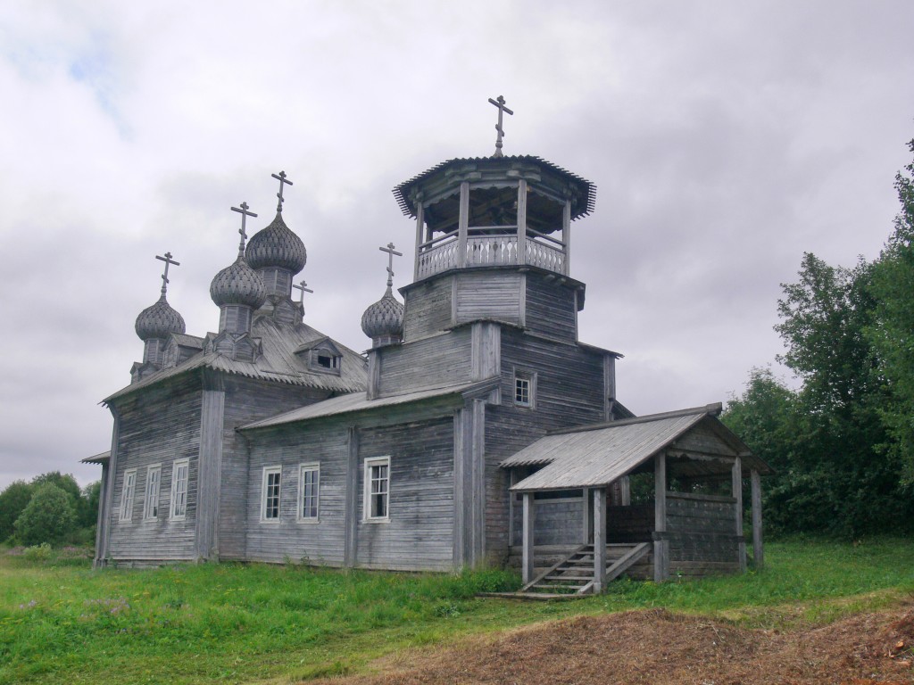 Заозерье (Кельчемгора). Церковь Николая Чудотворца. фасады