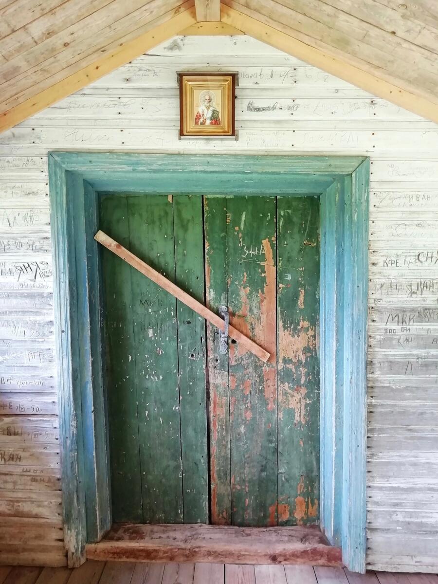 Церковь Николая Чудотворца, Заозерье (Кельчемгора) (Лешуконский район, Архангельская область). интерьер и убранство