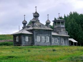 Заозерье (Кельчемгора). Церковь Николая Чудотворца