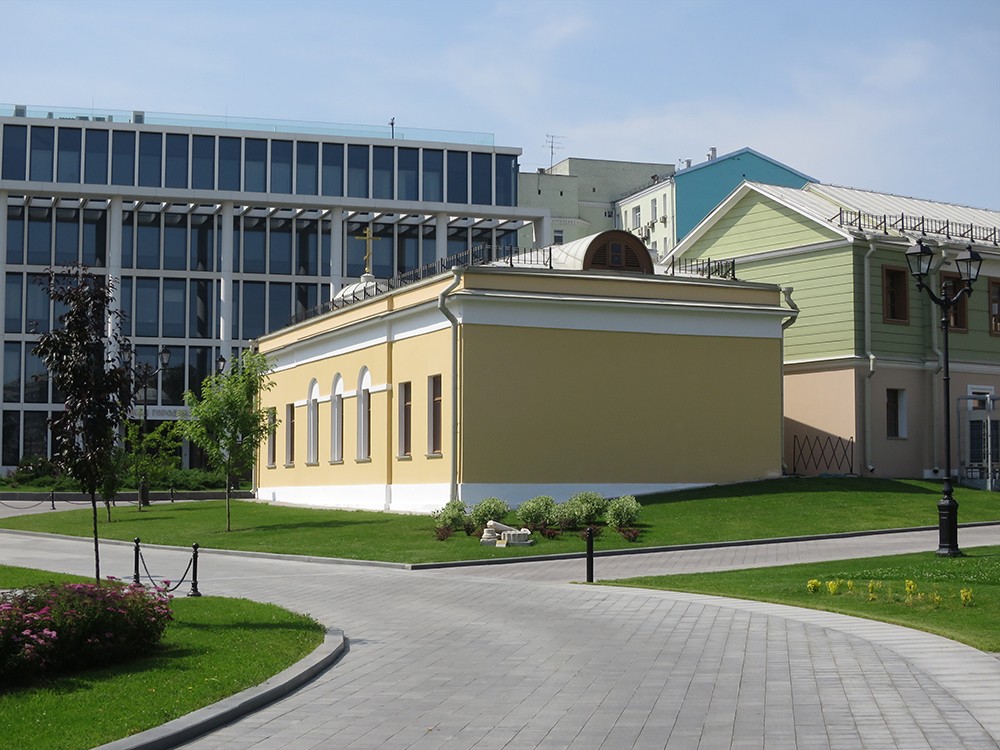 Церковь Александра Невского при Ново-Екатерининской больнице, Тверской (Центральный административный округ (ЦАО), г. Москва). фасады