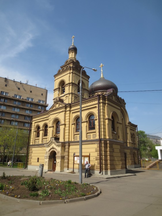 Церковь Софии мученицы и Татианы при Софийской детской больнице, Пресненский (Центральный административный округ (ЦАО), г. Москва). фасады