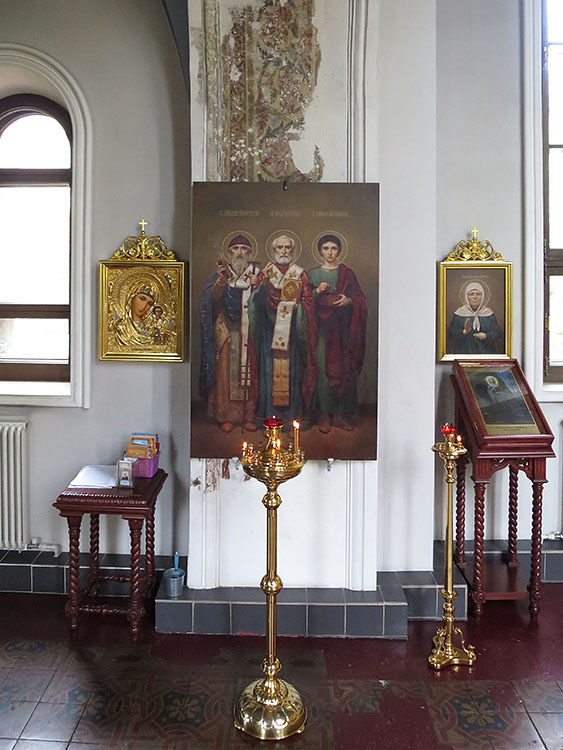 Церковь Софии мученицы и Татианы при Софийской детской больнице, Пресненский (Центральный административный округ (ЦАО), г. Москва). интерьер и убранство