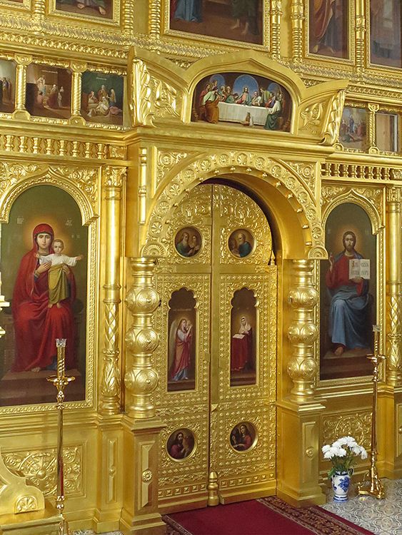 Церковь Софии мученицы и Татианы при Софийской детской больнице, Пресненский (Центральный административный округ (ЦАО), г. Москва). интерьер и убранство, Царские врата