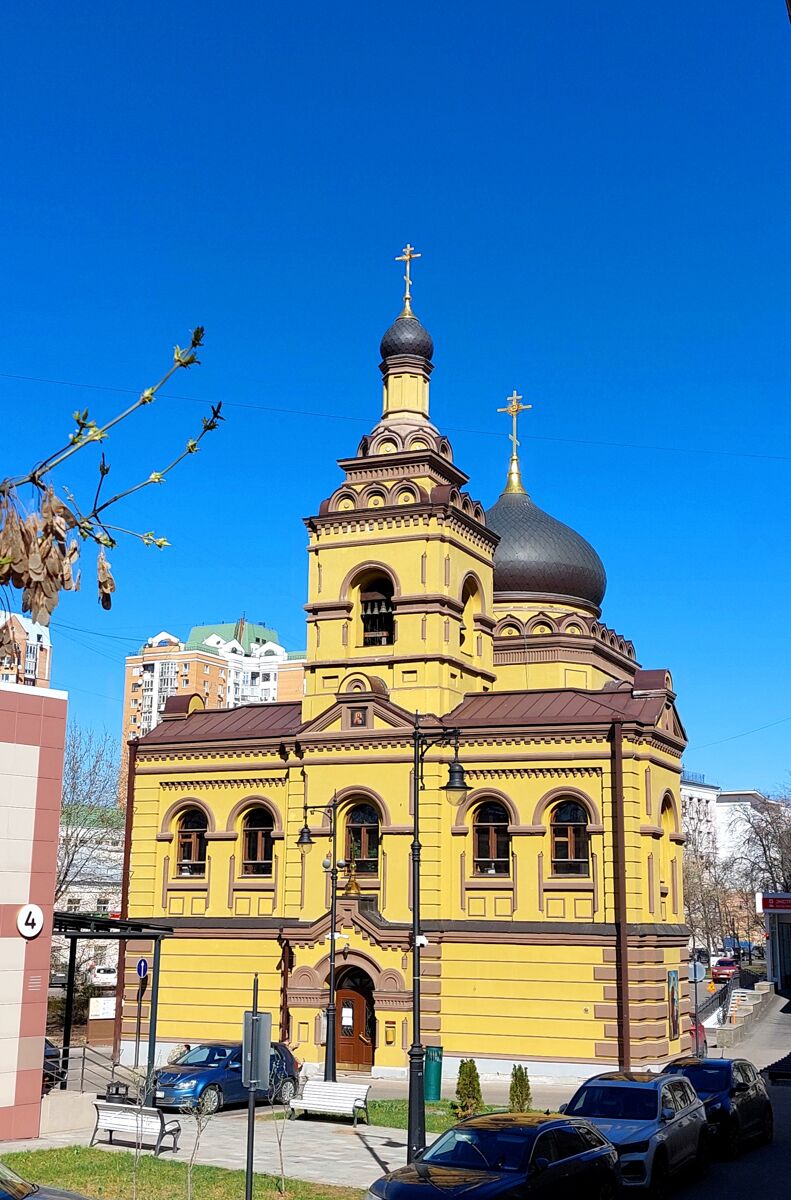 Церковь Софии мученицы и Татианы при Софийской детской больнице, Пресненский (Центральный административный округ (ЦАО), г. Москва). фасады