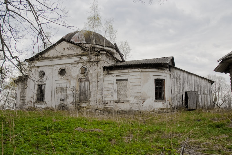 Церковь Смоленской иконы Божией Матери, Черемись (Молоковский район, Тверская область). фасады