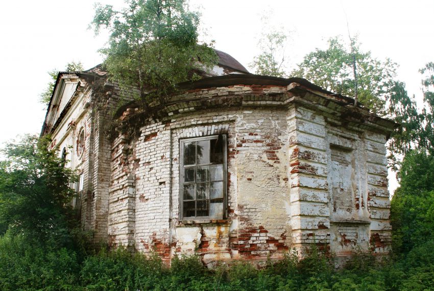 Церковь Смоленской иконы Божией Матери, Черемись (Молоковский район, Тверская область). фасады