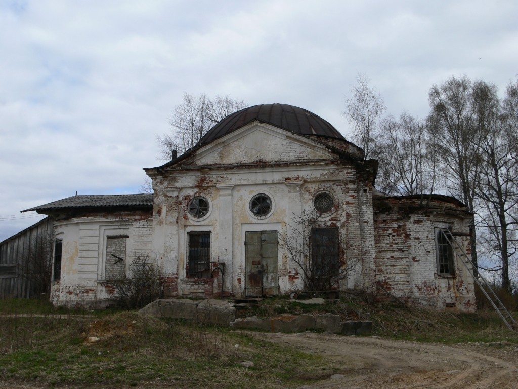 Церковь Смоленской иконы Божией Матери, Черемись (Молоковский район, Тверская область). фасады
