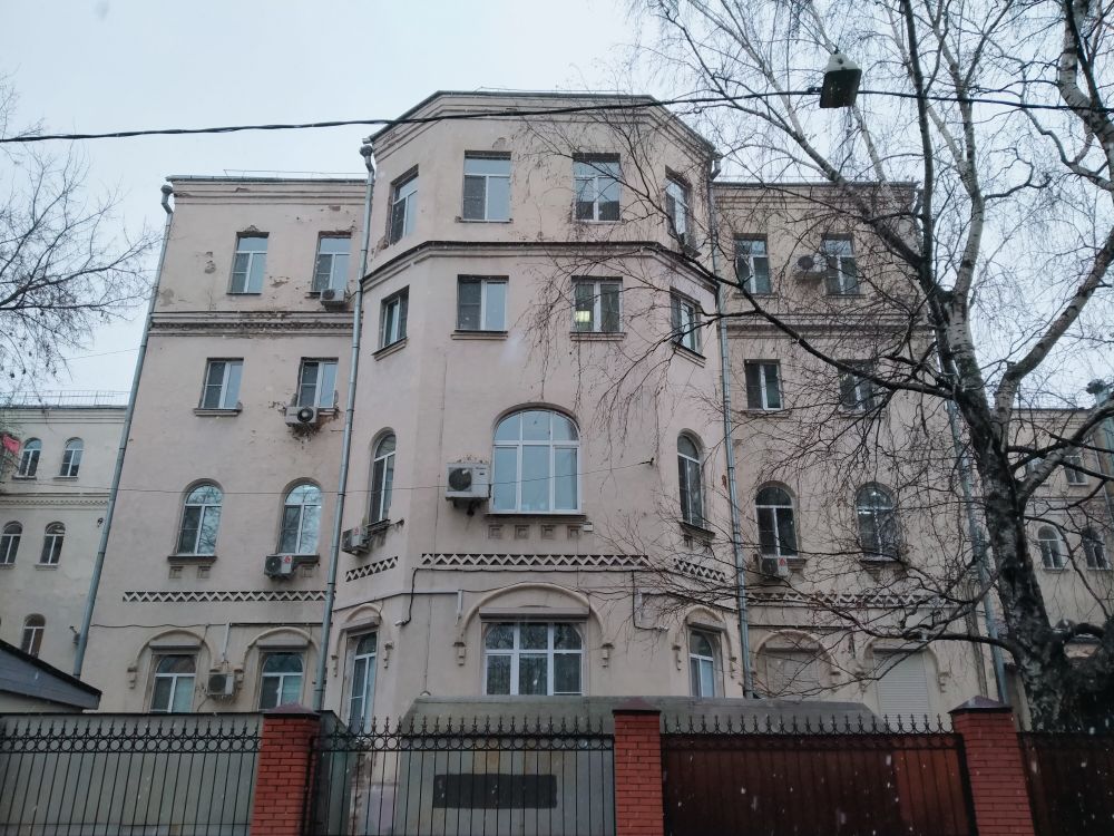 Домовая церковь Сергия Радонежского при приюте им. Митрополита Сергия, Хамовники (Центральный административный округ (ЦАО), г. Москва). фасады