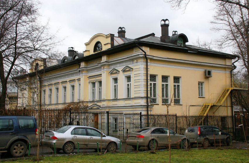 Неизвестная старообрядческая моленная в доме Смирнова, Таганский (Центральный административный округ (ЦАО), г. Москва). фасады, Фасад дома по улице