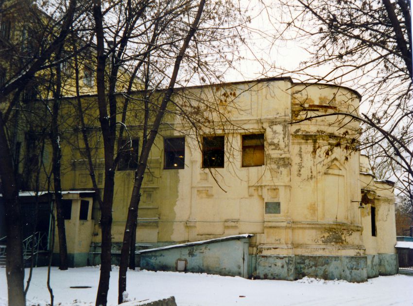 Домовая церковь Рождества Пресвятой Богородицы при богадельне Ремесленного Общества, Тверской (Центральный административный округ (ЦАО), г. Москва). фасады