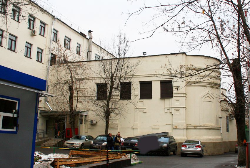 Домовая церковь Рождества Пресвятой Богородицы при богадельне Ремесленного Общества, Тверской (Центральный административный округ (ЦАО), г. Москва). фасады