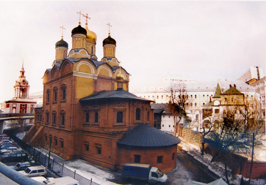 Знаменский монастырь, Тверской (Центральный административный округ (ЦАО), г. Москва). фасады