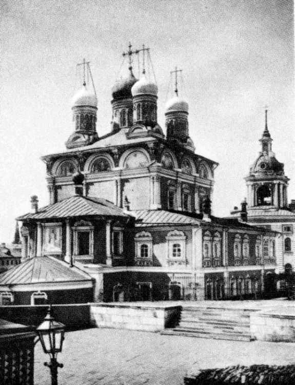Знаменский монастырь, Тверской (Центральный административный округ (ЦАО), г. Москва). архивная фотография, Фото с сайта http://sontucio.livejournal.com/330376.html