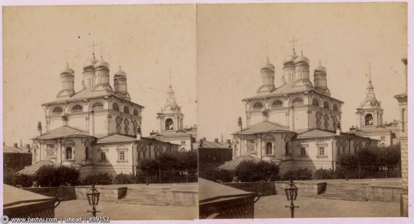 Тверской. Знаменский монастырь. архивная фотография, Фото с сайта pastvu.ru .Фото 1890-1900 гг.