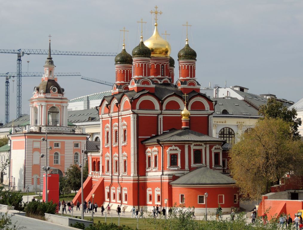 Знаменский монастырь, Тверской (Центральный административный округ (ЦАО), г. Москва). фасады