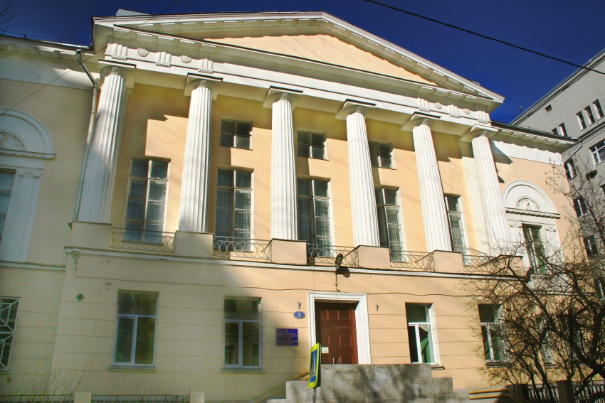 Домовая церковь Елисаветы при Елизаветинской женской гимназии, Басманный (Центральный административный округ (ЦАО), г. Москва). фасады