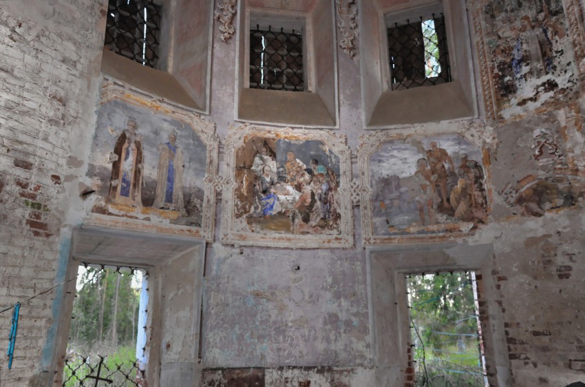 Церковь Тихона Амафунтского, Сойкино (Костромской район, Костромская область). интерьер и убранство