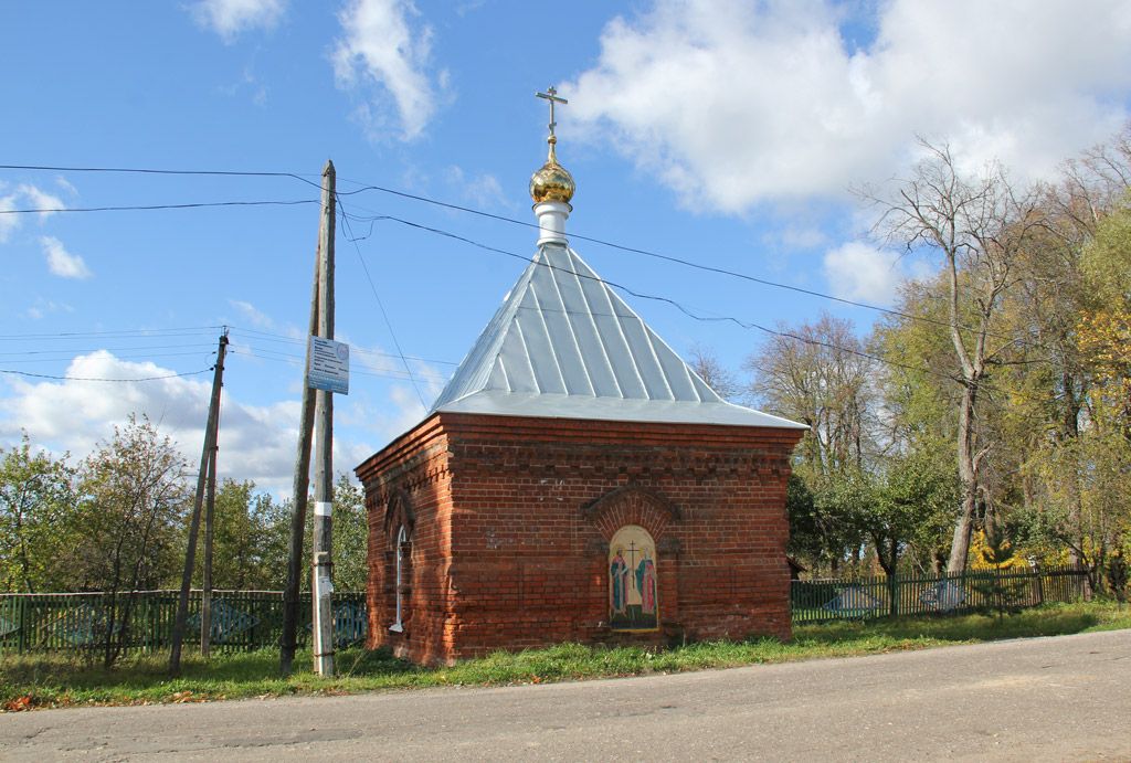 Часовня Константина и Елены, Неверово (Нерехтский район, Костромская область). фасады