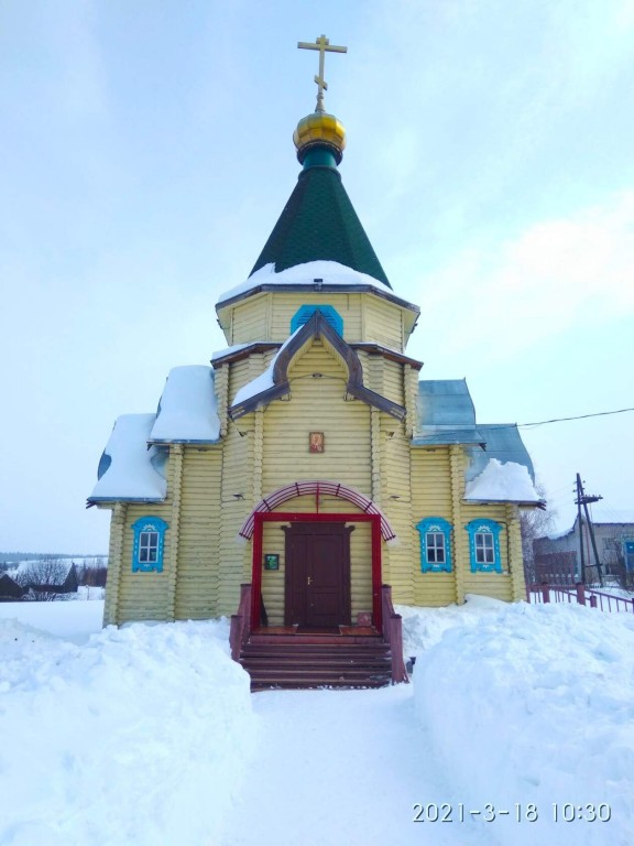 Церковь Николая Чудотворца, Бобино (Слободской район, Кировская область). фасады
