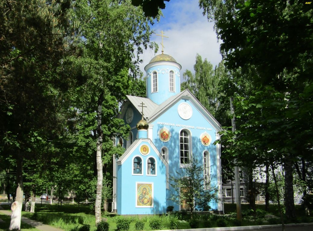 Церковь Рождества Пресвятой Богородицы при Центральной районной больнице, Всеволожск (Всеволожский район, Ленинградская область). фасады