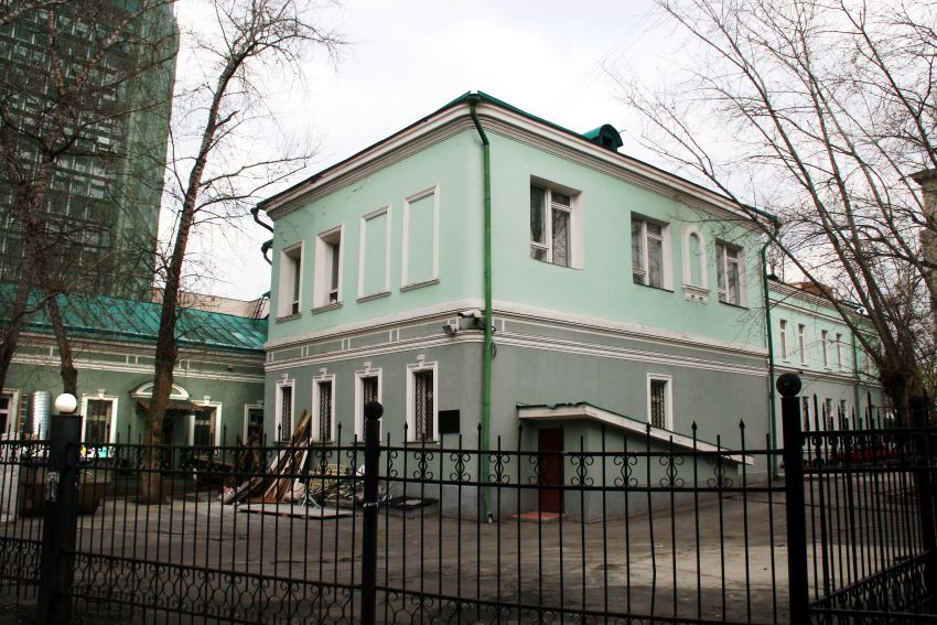 Старообрядческая моленная Покрова Пресвятой Богородицы в доме Рахманова, Басманный (Центральный административный округ (ЦАО), г. Москва). фасады