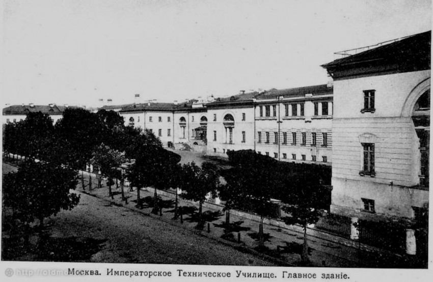 Домовая церковь Марии Магдалины при бывшем Техническом училище, Басманный (Центральный административный округ (ЦАО), г. Москва). архивная фотография, Фото с сайта pastvu.com